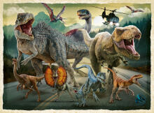 Ravensburger pusle 200 tk Jurassic World