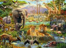 Ravensburger pusle 200 tk Savanni loomad