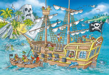 Ravensburger Pusle 2x24 tk Piraadid