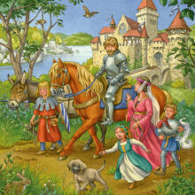 Ravensburger Pusle 3x49 tk Rüütli Turniir