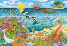 Ravensburger pusle 2x24 tk Piraadid ja Merineitsid