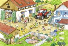 Ravensburger pusle 2x24 tk Merry Country Life