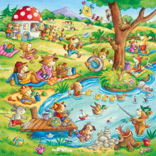 Ravensburger Pusle 3x49 tk Puhkus Maal