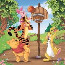 Ravensburger pusle 3x49 tk Winnie the Pooh - Spordipäev