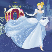 Ravensburger Puzzle 3x49 tk Disney Printsessi Seiklus