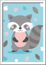 
Ravensburger Paint by Numbers Cute Raccoon