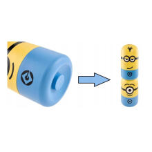 Storage box Stuart 8L &amp;quot;Minions&amp;quot; &Oslash;20x31cm yellow/blue