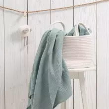 La Bebe™ Eco Natural Linen Swaddle Art.294585 Light Grey Kvaliteetne naturaalsest linasest mähkimistekk (150x100 cm)