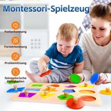 SYHLN Montessori Toy Wooden Art.294586 Montessori puidust puslelaud