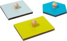 Adena Montessori Wooden Art.294587 Montessori puidust puslelaud