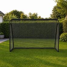 Jalgpallivärav võrgu jaotusega 240x160x80 cm MOVEPRO