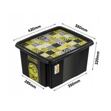 Karp kaanega 24L Karolina &ldquo;Minions Mosaic&rdquo; 42.5x35.5x22.5cm must