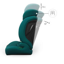 KINDERKRAFT Autoistme COMFORT UP 2 PLUS i-Size roheline