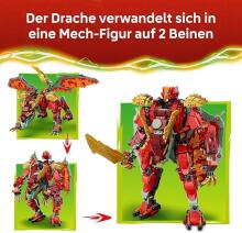 Lego Ninjago Wyldfyre's Art.71868 Transforming Dragon Mech