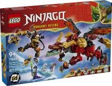 Lego Ninjago Wyldfyre's Art.71868 Transforming Dragon Mech