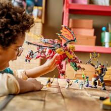 Lego Ninjago Wyldfyre's Art.71868 Transforming Dragon Mech
