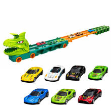 Dinosauruse Veok, millel on Vedrustusega Rada Autode Transportimiseks 4in1