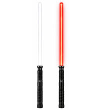 LED laser mõõk helidega, metallist käepide, 75 cm