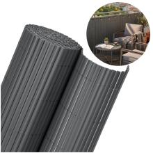 Rõdukate (500 x 180 cm) PVC maskeerimismatt aiale, terrassile, aiale, tumehall