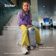 Stokke Parent-Child Travel Kids Luggage Art.296470 Arctic Blue Чемодан-сиденье на колесах 3 в 1
