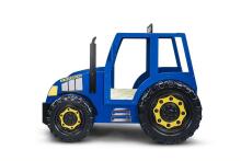 Plastiko Traktor Art.296475 Green Laste stiilne voodilaud madratsiga 190x80sm
