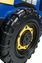 Plastiko Traktor Art.296476 Yellow Laste stiilne voodilaud madratsiga 190x80sm