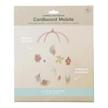 Little Dutch Cardboard Mobile Flowers & Butterflies FSC Art.4769