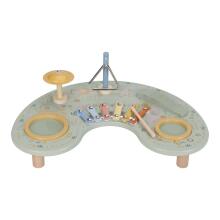 Little Dutch Music Table Safari Friends Green FSC Art.7478