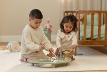 Little Dutch Music Table Safari Friends Green FSC Art.7478
