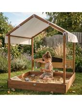 AXI Sandbox Meli valge katusega