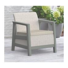 Aiam&ouml;&ouml;bli komplekt Scandi Linea Balcony Set kiviklibuhall/salveiroheline kivitoon