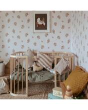 Waldin Baby Collection Bed Crib  7 in 1 Art.297431 Natural Multifunktsionaalne puidust 7-ühes transformeeriv võrevoodi
