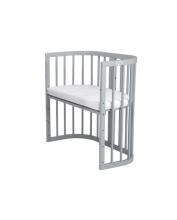 Waldin Baby Collection Bed Crib  7 in 1 Art.297433 Grey Multifunktsionaalne puidust 7-ühes transformeeriv võrevoodi