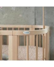 Waldin  Bed Crib  5 in 1 Art.297436 Natural Wood Multifunktsionaalne puidust 5-ühes transformeeriv võrevoodi