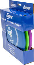 Sunsport Discgolf starter set, 3 pcs