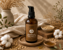 La Bebe™ Organics Sensitive 0+ Art.297551 Питательное детское масло для чувствительной кожи 50 мл