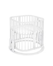 Waldin  Cradle for the 7in1 Crib Art.297562 White Kiikmehhanism 7-ühes beebivoodile. Häll