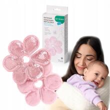 BabyOno Hot or Cold Breast Therapy  Art.1666 Gel warming and cooling pads for breastfeeding, 2 pcs.,