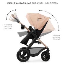 Kinderkraft Moov2 Air 4 in1 Art.297981 Light Grey 3-ühes lapsevanker