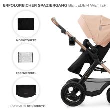 Kinderkraft Moov2 Air 4 in1 Art.297982 Black 3-ühes lapsevanker