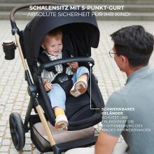 Kinderkraft Moov2 Air 4 in1 Art.297982 Black 3-ühes lapsevanker