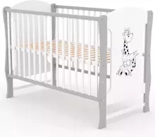 Elf Bed Zephyr Art.298040 White Puidust beebivoodi 120x60 cm
