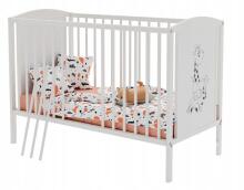 Elf Bed Juniper Art.298074 White Puidust beebivoodi 120x60 cm