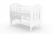 Elf Bed Leaf Art.298079 White Puidust beebivoodi 120x60 cm