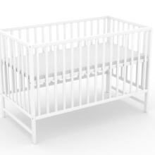 Elf Bed Сlassic  Art.298081 White Puidust beebivoodi 120x60 cm