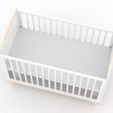 Elf Bed Vigo Art.298087 Black Puidust beebivoodi 120x60 cm