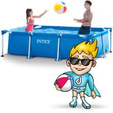 Intex 28272 300 x 200 x 75 cm 15-in-1 Frame Pool