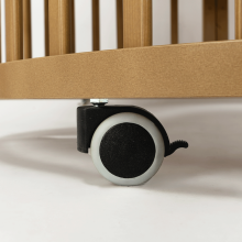 Elf Bed Crib Ovi  3 in 1 Art.298150 Nut  Multifunktsionaalne puidust 3-ühes transformeeriv võrevoodi