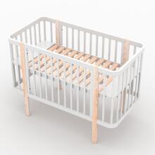 Elf Bed Kalmia Art.298152 Nut Puidust beebivoodi 120x60 cm