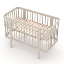Elf Bed Kalmia Art.298154 Сashmere Puidust beebivoodi 140x70 cm